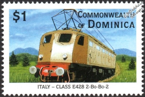 Timbro treno locomotiva