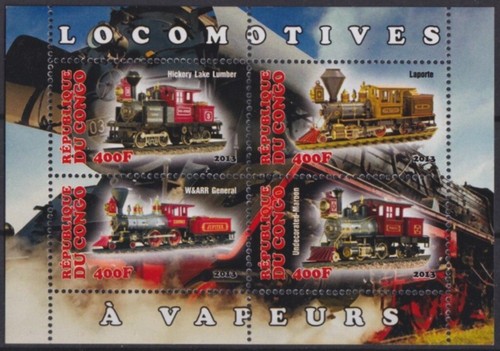 Ex54583 congo mnh 2013 - congo,