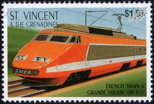 Sncf train grande vitesse - à,