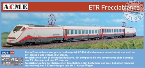 Acme 70091 treno - acme, fs