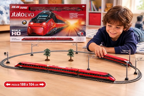 Pista elettrica treno italo - pista,