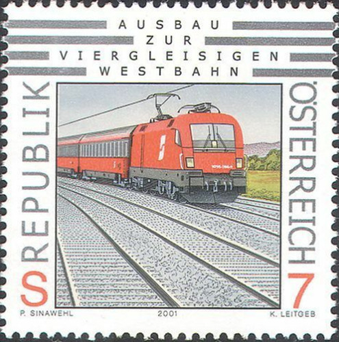 Austria 2001 treni elettrici - austria,