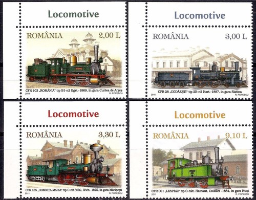 Romania 2011 treni - ,