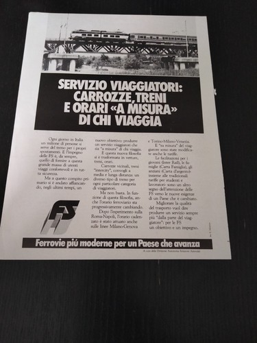 1985 servizio viaggiatori - servizio,