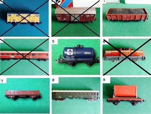 Vari treni vagoni merci - vari,